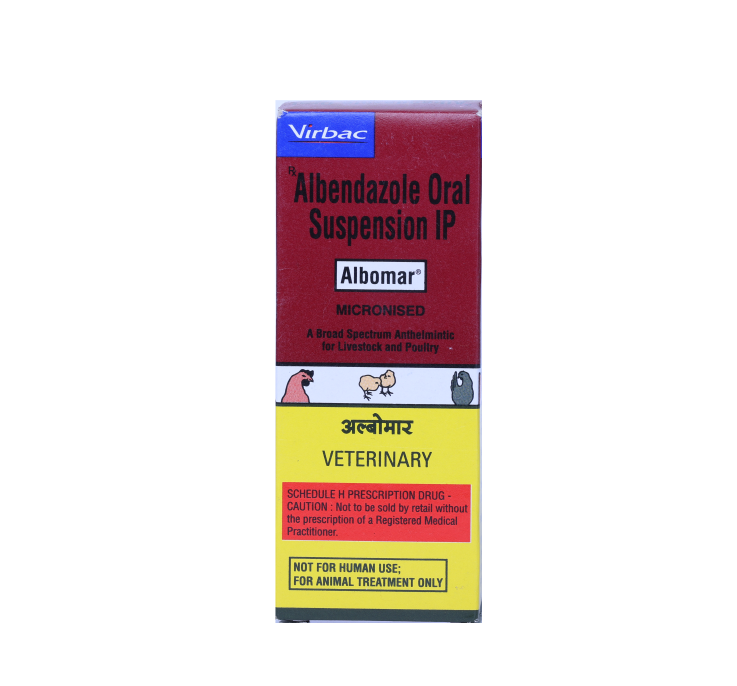 ALBOMAR SUSPENSION PROTECTION FROM WORMS FOR CATTLE 120ML