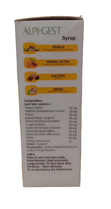 ALPI GEST SYRUP 200ML BACK