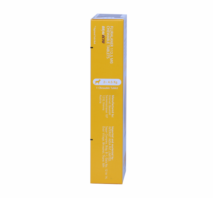 BRAVECTO 112.5 MG 2-4.5 KG SIDE