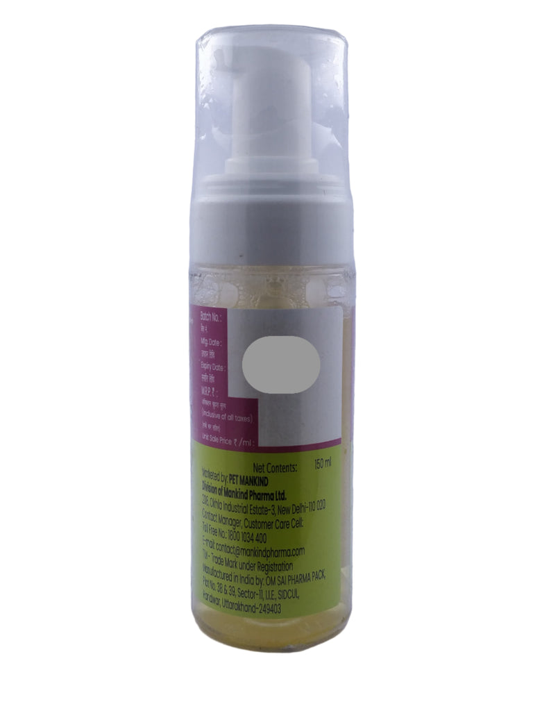 BUBBLE STAR  ALOEVERA DRY SHAMPOO 150 ML BACK