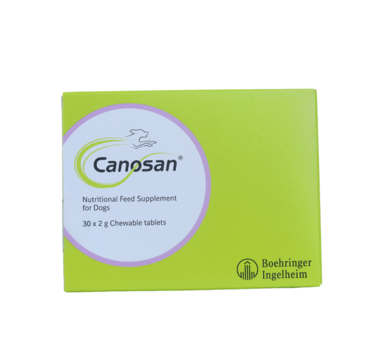 CANOSAN DOG 30 TABLETS front