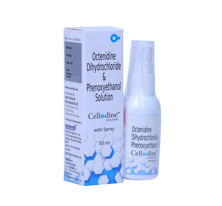 CELLODINE SOLUTION 50ML FRONT SIDE