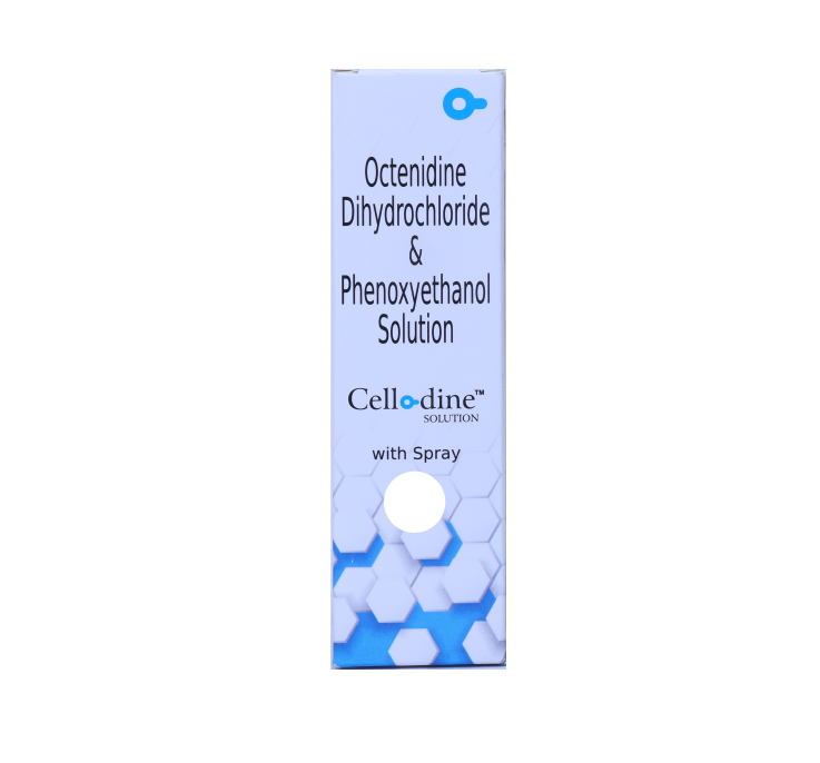 CELLODINE SOLUTION SPRAY 250ML FRONT 