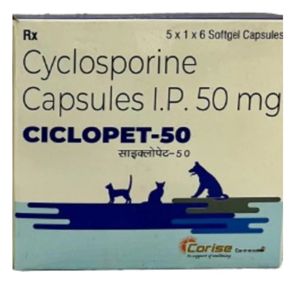 CICLOPET 50MG