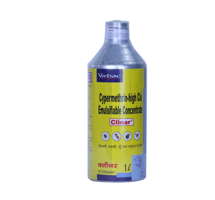 CLINAR LIQUID TICK AND FLEA TREATMENT SOLUTION FOR CATTLE 1LTR