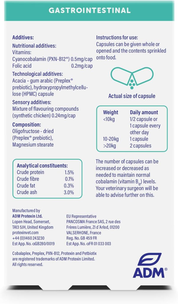 COBALAPLEX 60 CAPSULES BACK
