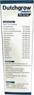 DUTCHGROW (ADULTS) PET SYRUP FOR CATS AND DOGS 200ML side