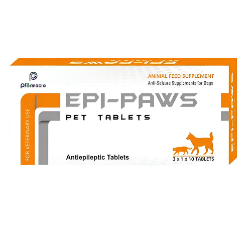 EPI-PAWS PET EPILEPSY SUPPORT FOR DOGS CATS 30 TABLETS – Paw Meds