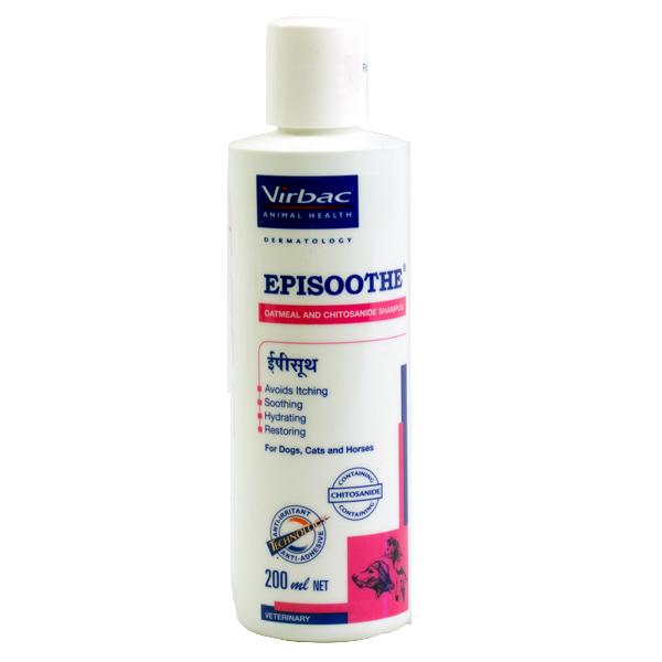 EPISOOTH SHAMPOO WITH OATMEAL EXTRACT FOR CATS & DOGS