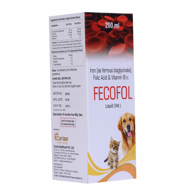 FECOFOL 200ML side