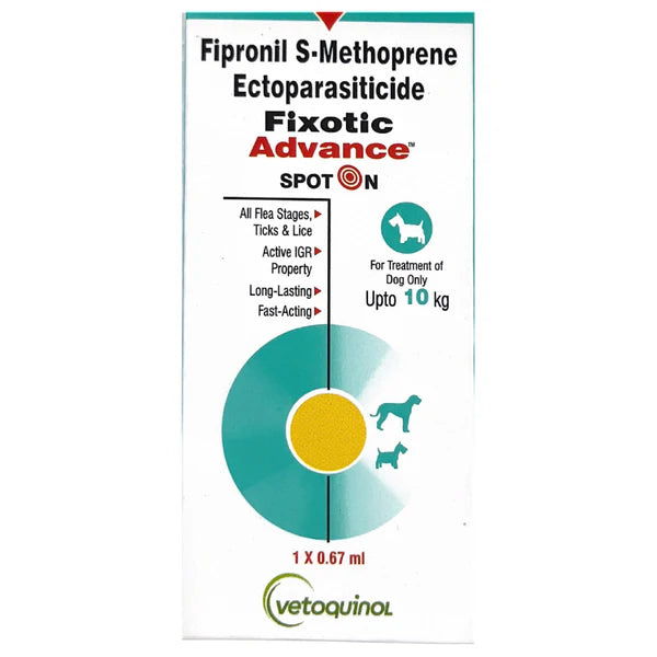 FIXOTIC ADVANCE SPOT ON 0-10KG
