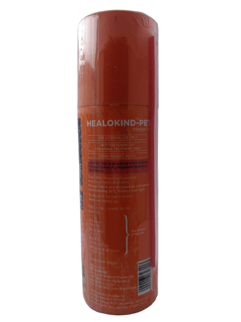 HEALOKIND- PET SPRAY 100 ML BACK