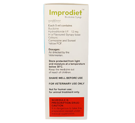 IMPRODIET SYRUP 200ml BACK