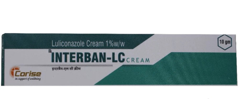 INTERBAN-LC CREAM 10GM FRONT