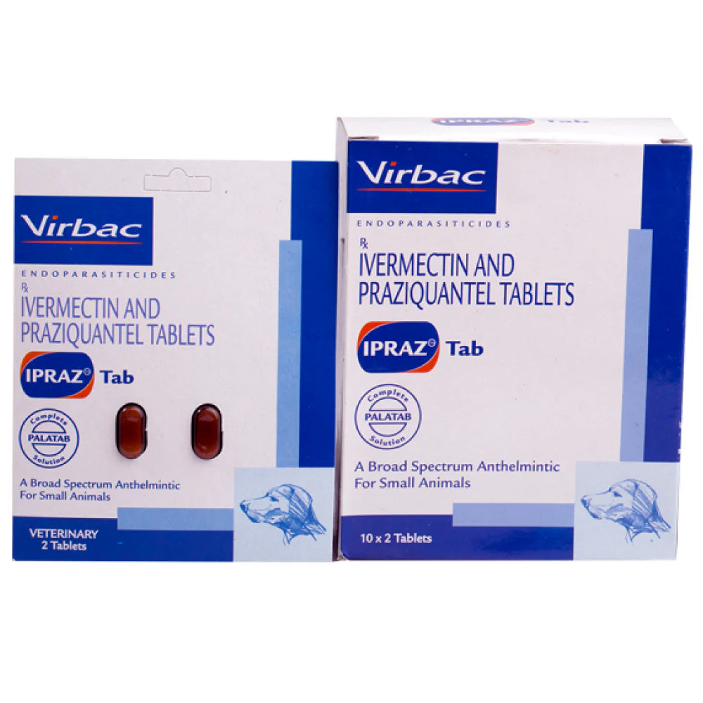 IPRAZ TAB ORAL DEWORMING TABLETS FOR CATS & DOGS