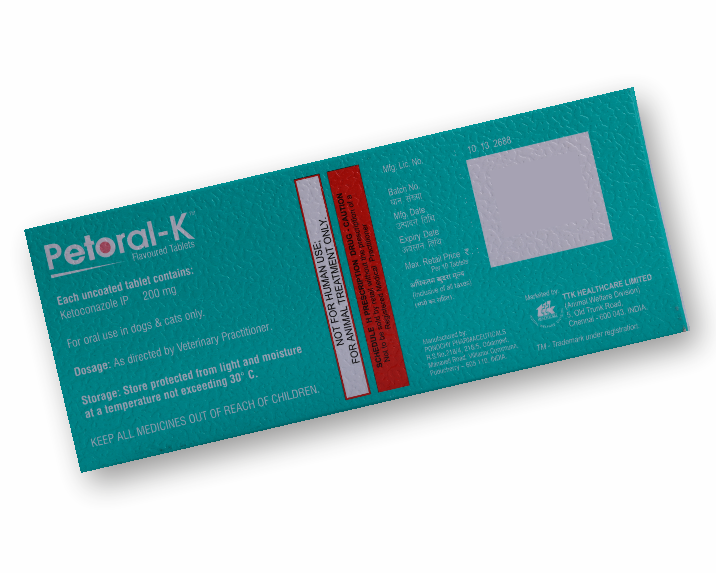 PETORAL-K 200MG TAB BACK