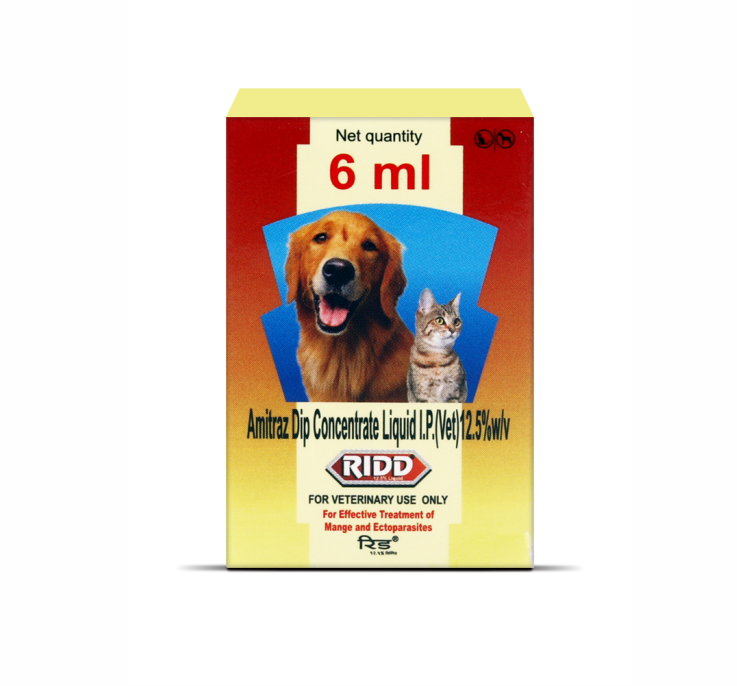 RIDD LIQUID ANTI TICK AND FLEA SOLUTION 6ML