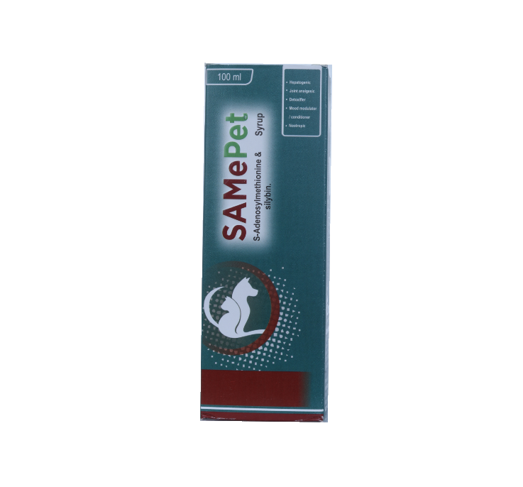 SAMEPET SYRUP 100ML FRONT