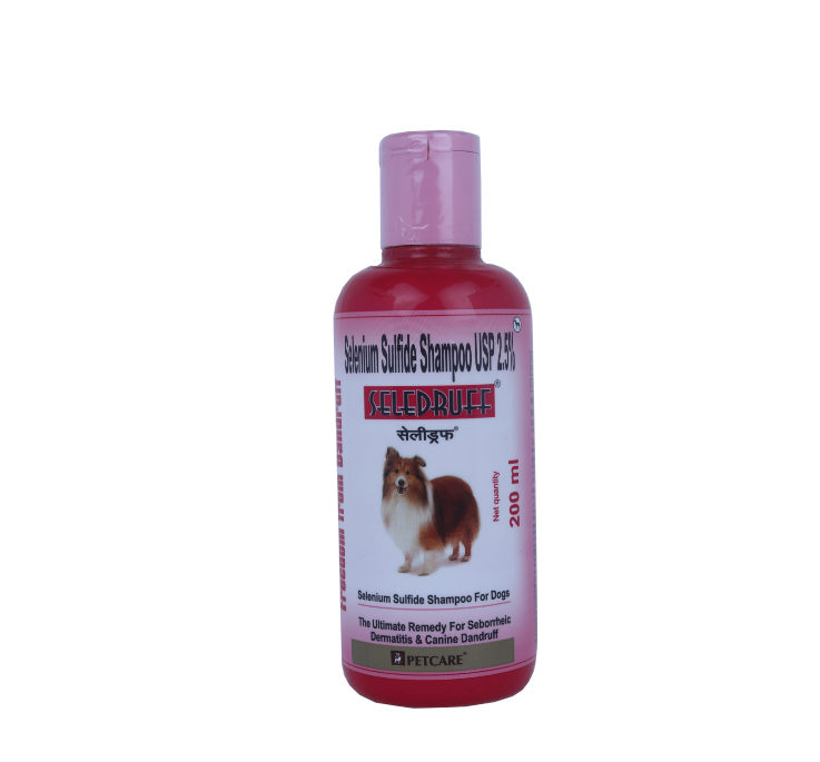 SELEDRUFF ANTIDANDRUFF SHAMPOO FOR DOGS & CATS 200ML