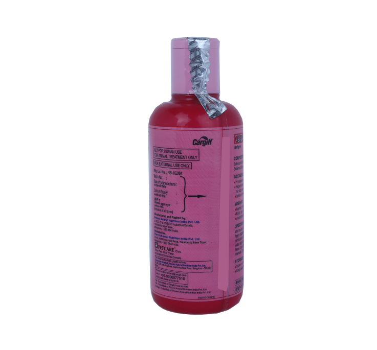 SELEDRUFF ANTIDANDRUFF SHAMPOO FOR DOGS & CATS 200ML BACK