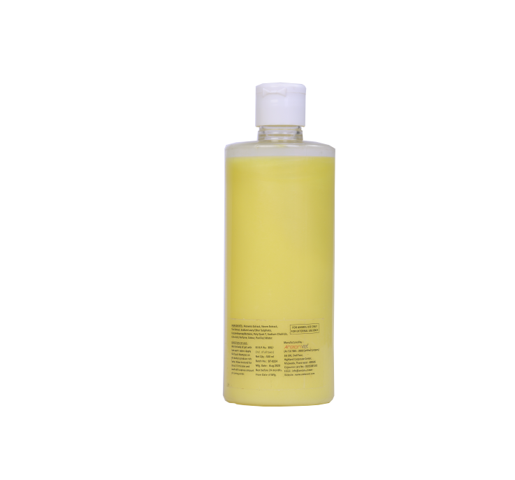 SILKTOUCH SHAMPOO (YELLOW) 100ML back