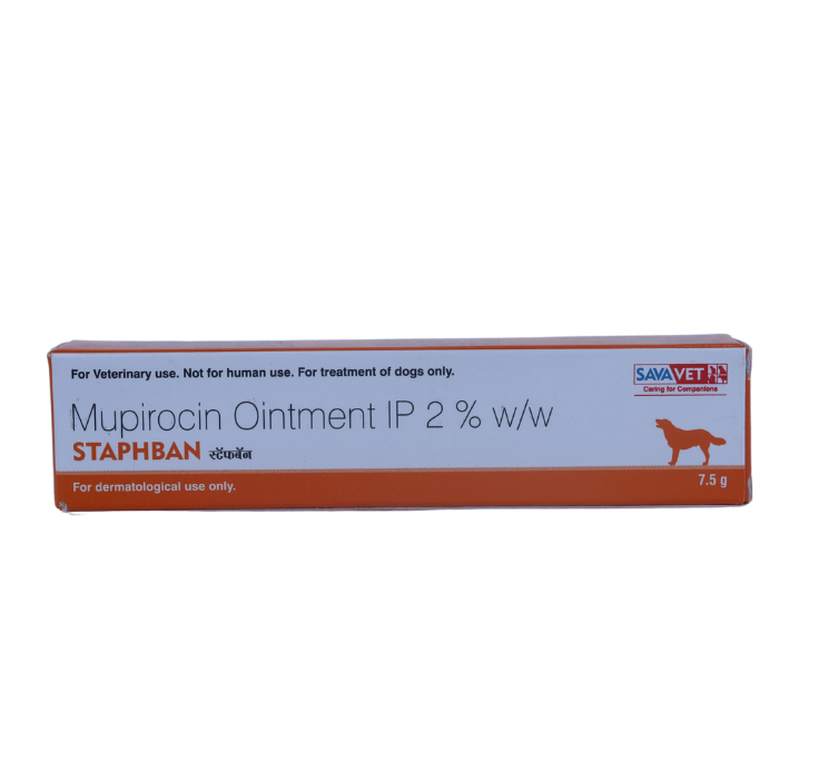 STAPHBAN ANTIBACTERIAL OINTMENT FOR DOGS 7.5GM