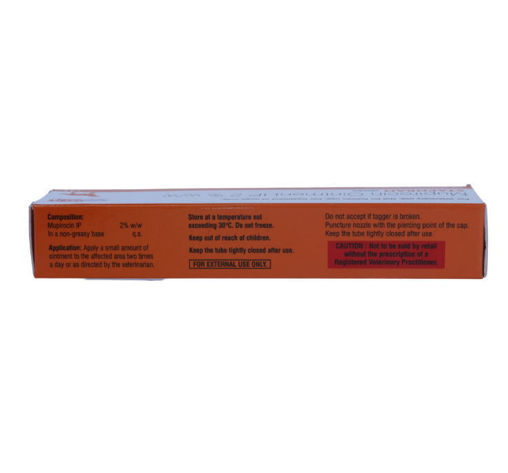 STAPHBAN ANTIBACTERIAL OINTMENT FOR DOGS 7.5GM SIDE