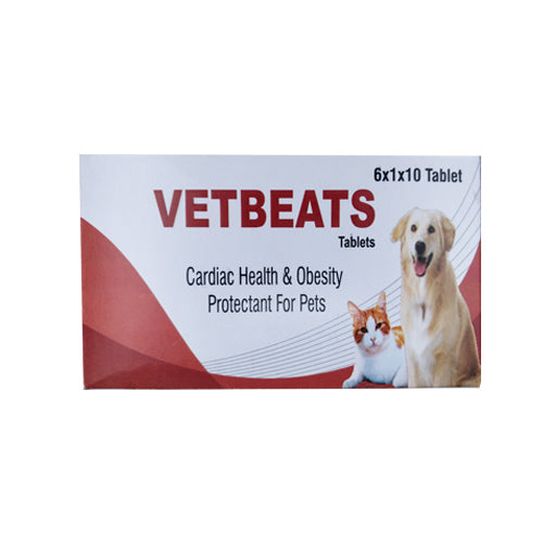 VETBEATS TABLETS 6X10 TAB front 