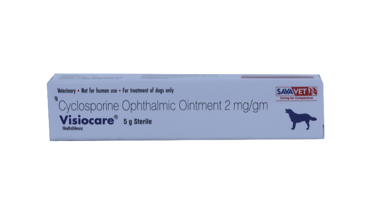 VISIOCARE ANTI BACTERIAL OINTMENT FOR DOGS 5GM