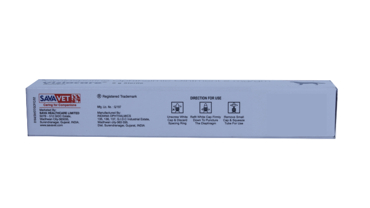 VISIOCARE ANTI BACTERIAL OINTMENT FOR DOGS 5GM BACK