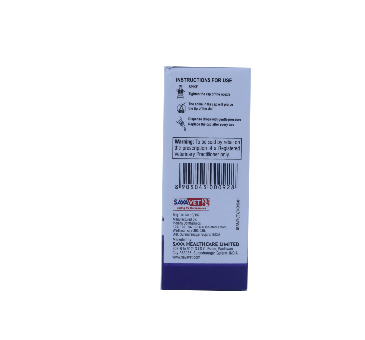 VISIOTEARS EYE DROPS FOR CATS & DOGS 15ML BACK
