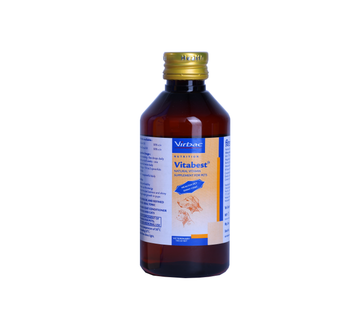VITABEST SYRUP NUTRITIONAL SUPPLEMENT FOR CATS & DOGS 150ML FRONT