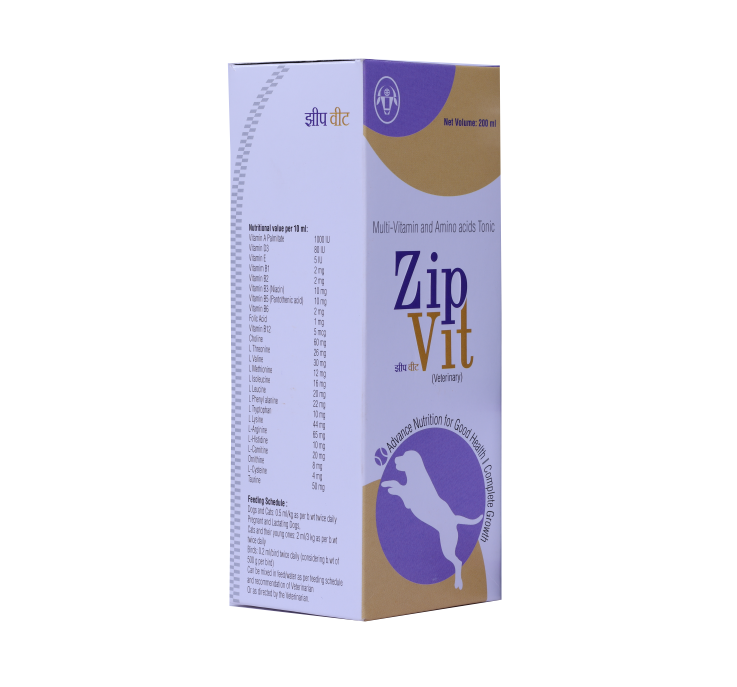 ZIPVIT SYRUP 200ML FRONT SIDE